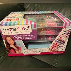 New Make it real Ultimate Bead Studio Colorful Bead Set for Kids